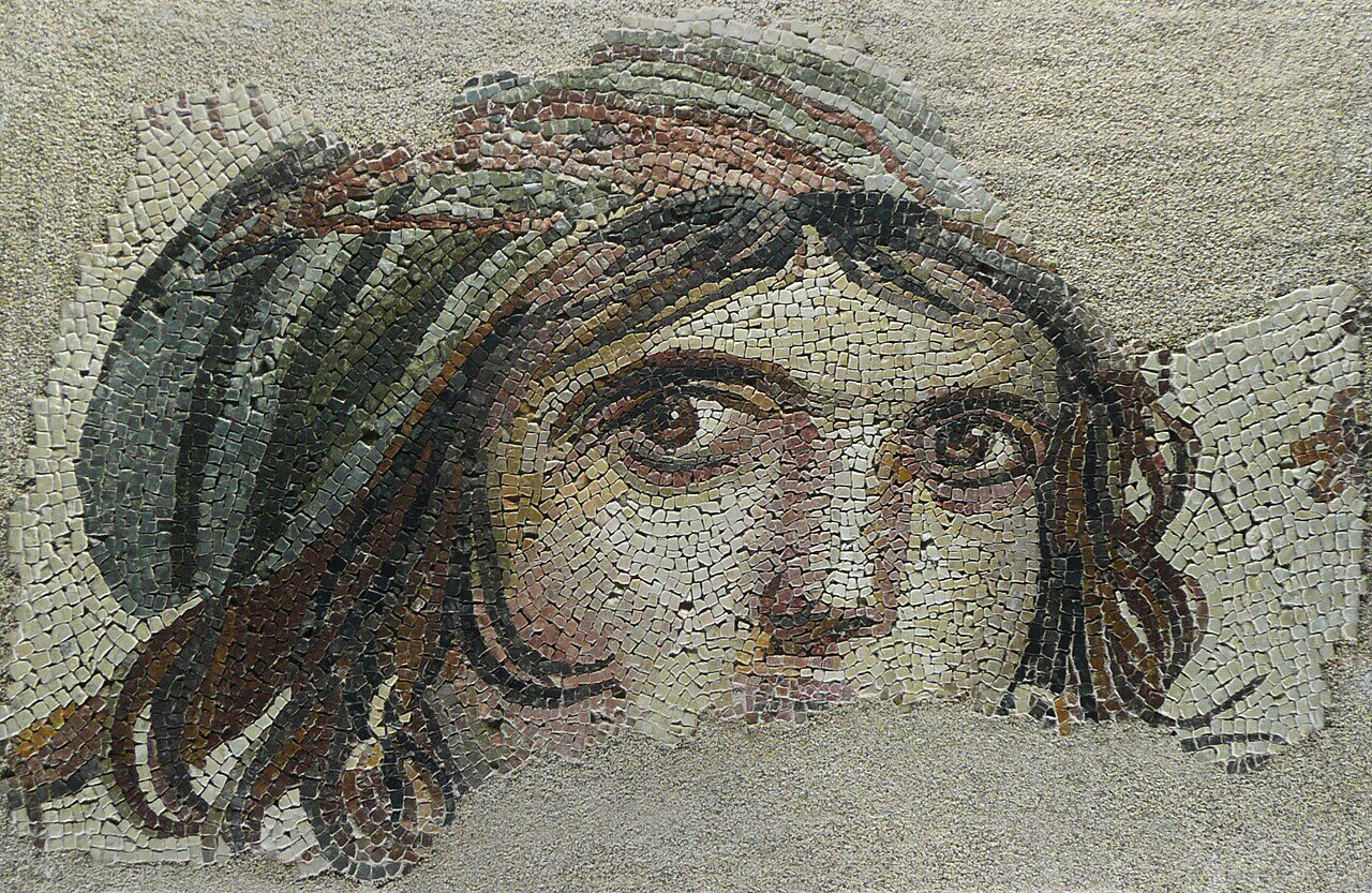 Zeugma mozaiğinden detay